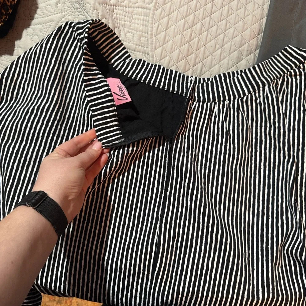Vixen Thin Stripe Skirt 2x - Picture 4 of 4